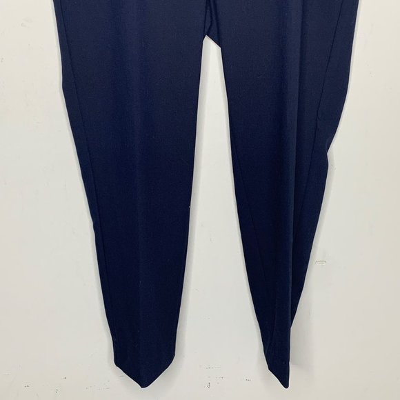 Talbots Cambridge Pants Size 14W Navy Blue Business Office Work - Picture 4 of 10